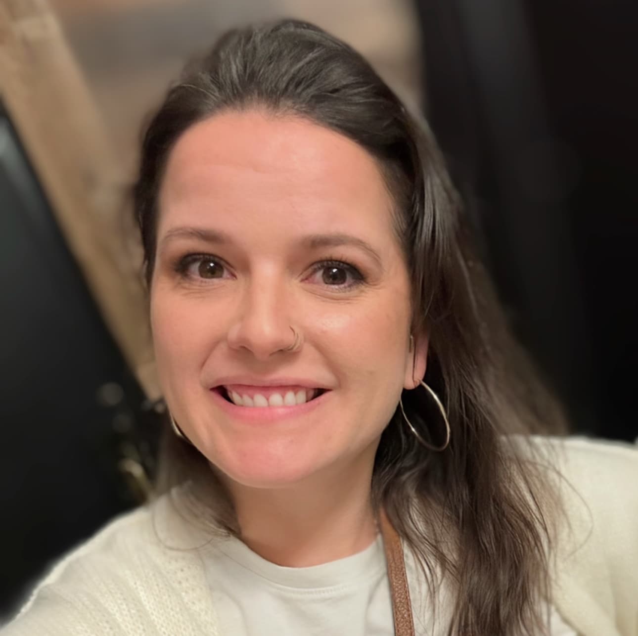 Luci, founder of living like luci, smiling warmly